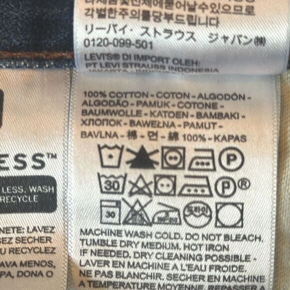 Levi’s 569 Loose Straight Medium Wash Mens Jeans size W36 x L30 - Picture 8 of 9